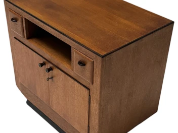 Art Deco Amsterdamse School Cabinet with Drawers by Piet Kramer, 1930s